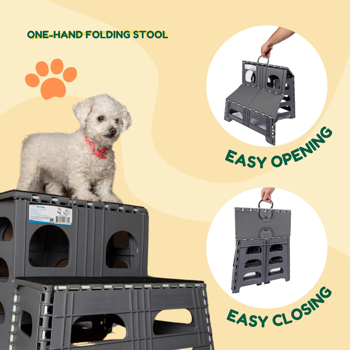 Foldable Dog Stairs E5257