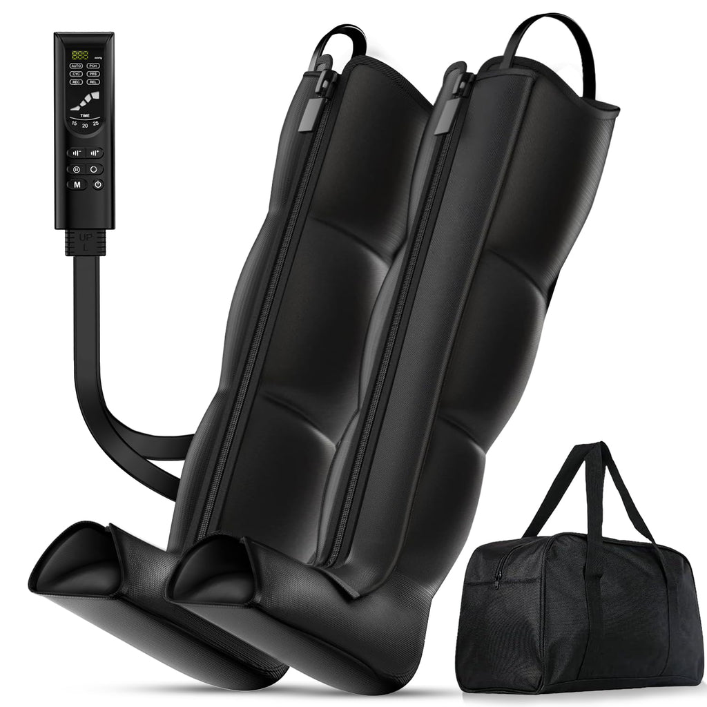 Black Medium Leg Compression Boots C5645