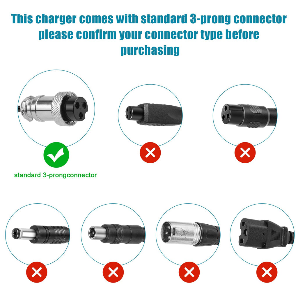 24V 2A Electric Bike Scooter Battery Charger V797