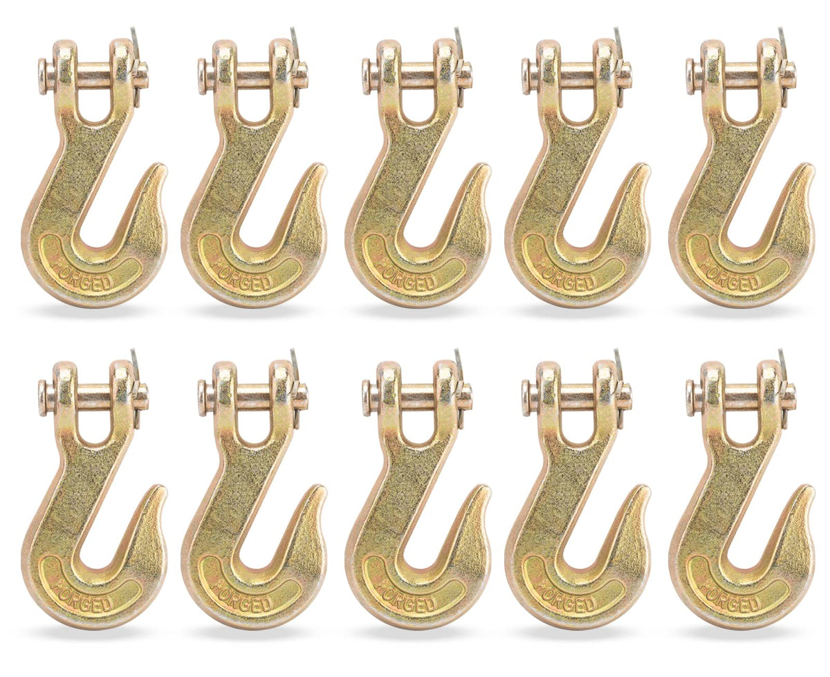 3/8" Grade 70 Clevis Grab Hook 10 Pack G593