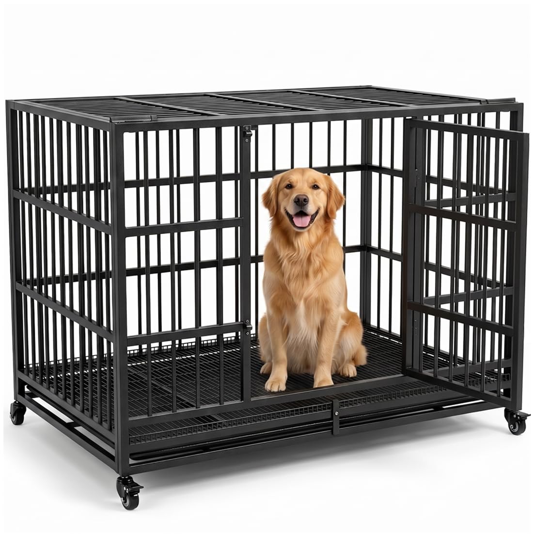48" Heavy Duty Dog Crate O670639