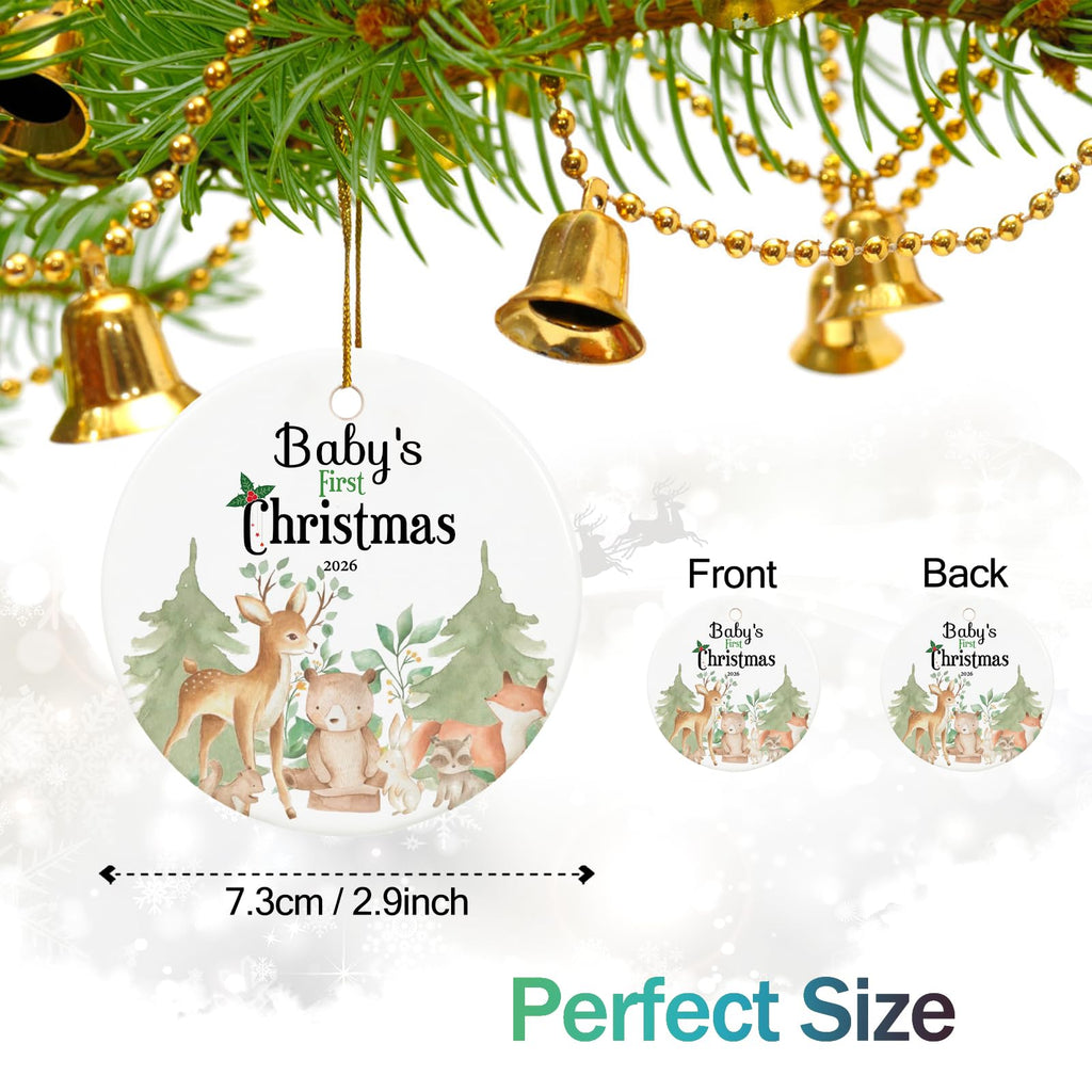 Baby's First Christmas Ornament 2026 T4277