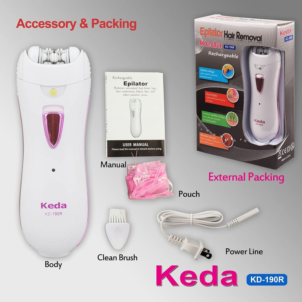 Epilator for Women Face Legs Bikini U82987