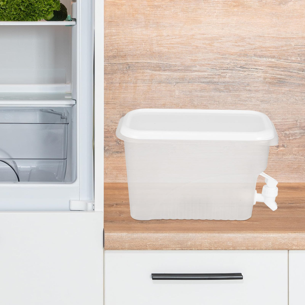 3.5L Plastic Beverage Dispenser with Faucet I424