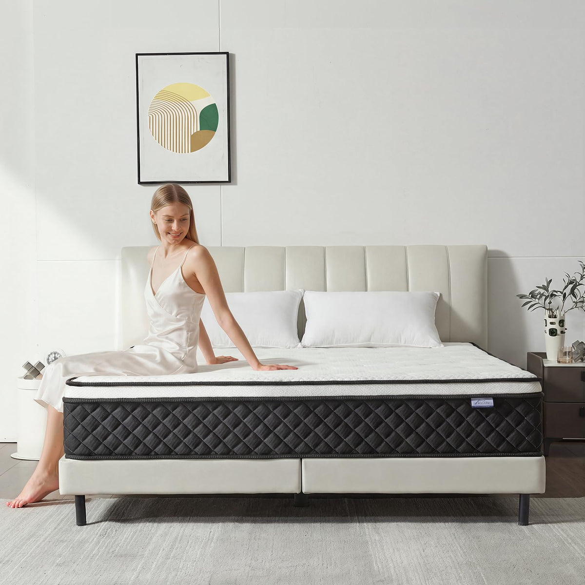 Full Size 12 Inch Pocket Spring Mattress A747295