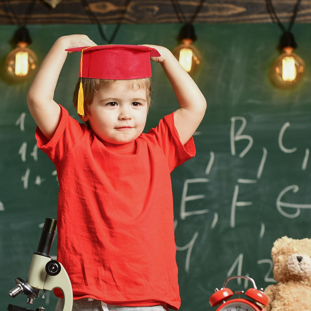 30 Pcs Child Size Felt Graduation Caps Y735452