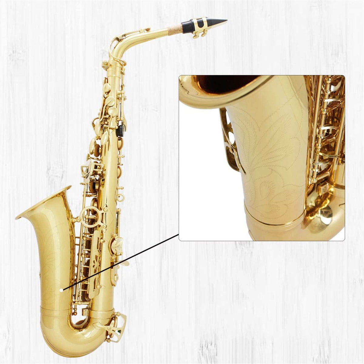 Alto Saxophone Brass Tube in E Flat R13711