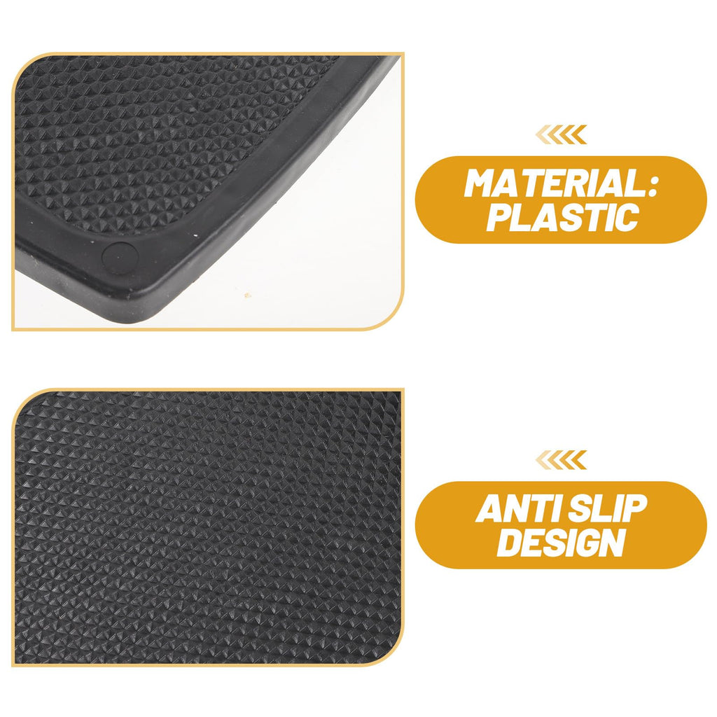 Wheelchair Footrest Pair Plastic Footplates R5676