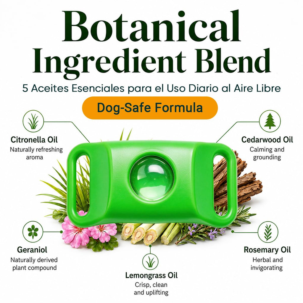 Flea and Tick Prevention Pendant for Dogs with 2 Pendants and 6 Refills Z431815