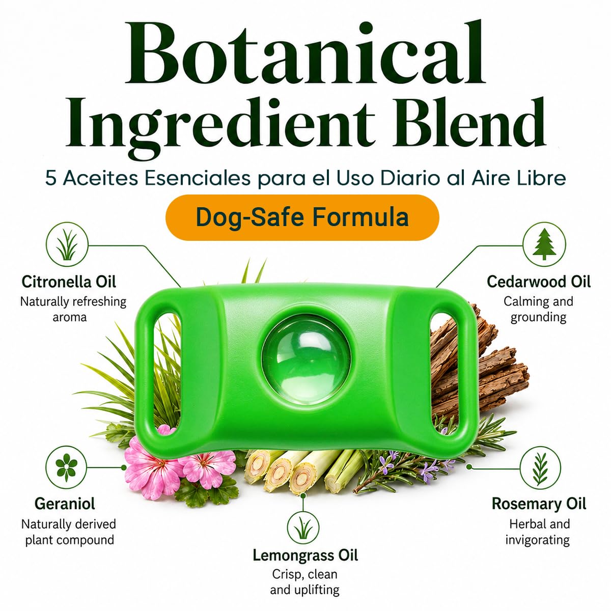 Flea and Tick Prevention Pendant for Dogs with 2 Pendants and 6 Refills Z431815