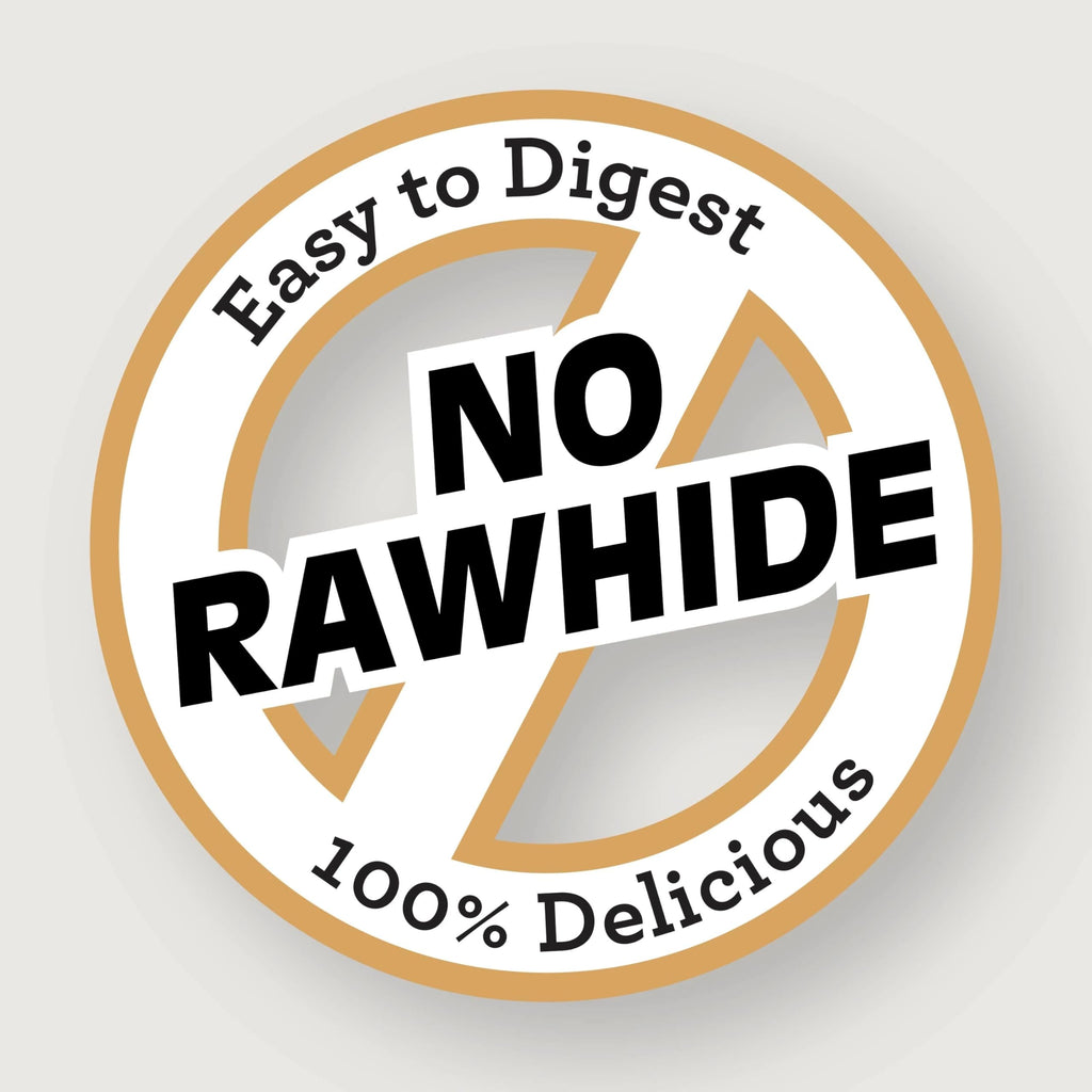 Peanut Butter Pork Flavor Rawhide-Free Dog Chews 6 Twistz I7685