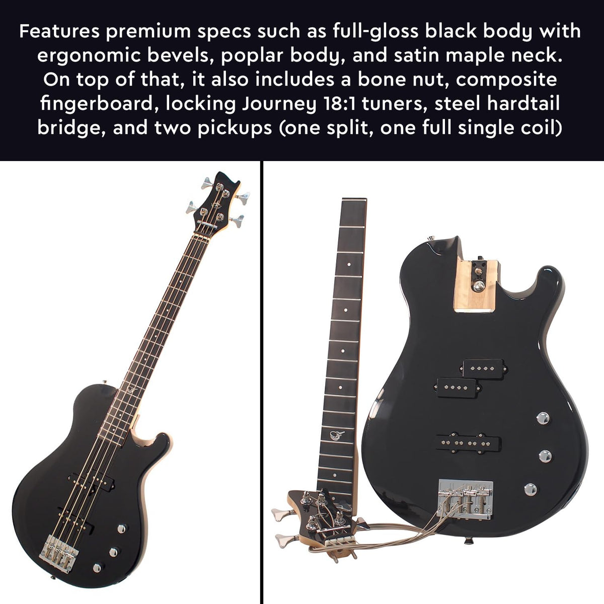 Collapsible Folding Electric Travel Guitar X543742