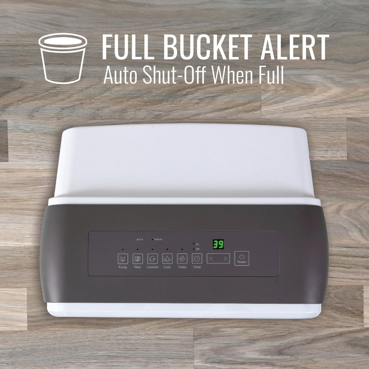 50-Pint Dehumidifier with Built-in Pump B38634