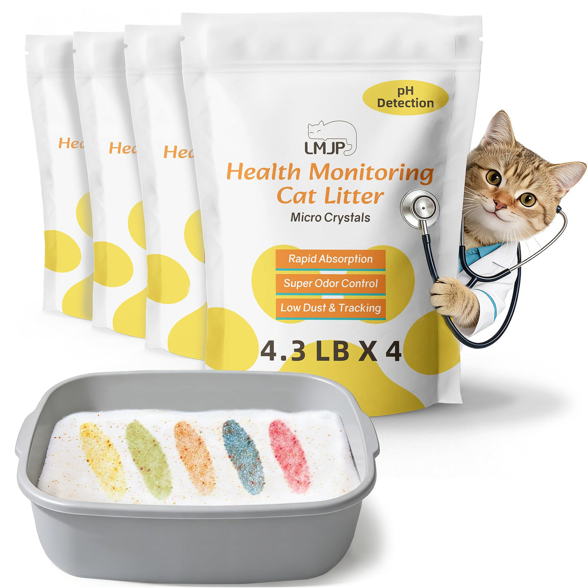 Cat Litter, Non Clumping, 17.2LB N1136