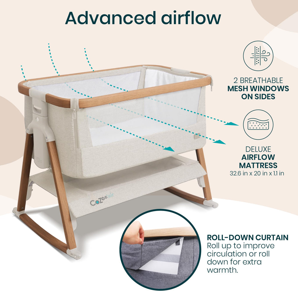 Baby Bassinet & Bedside Sleeper N976