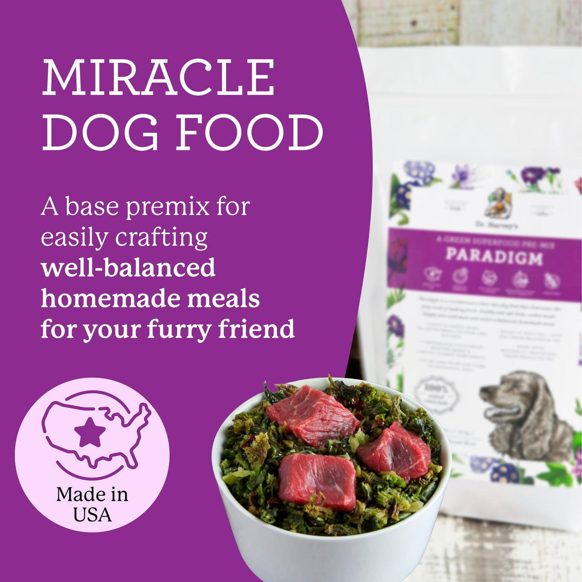 Green Superfood Base Mix for Dogs 6 lb M132527