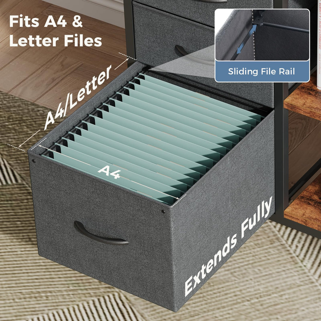 3 Drawer Mobile File Cabinet I837641