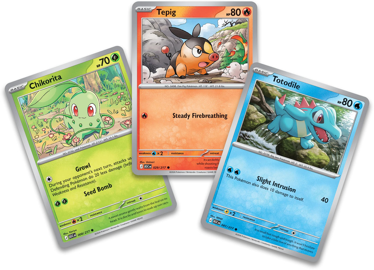Pokémon TCG 3 Foil Promo Cards 1 Deluxe Pin & 5 Booster Packs S675503