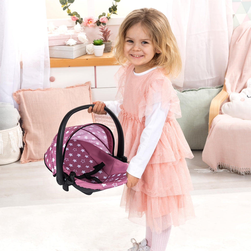 Pink Convertible Highchair & Swing X946