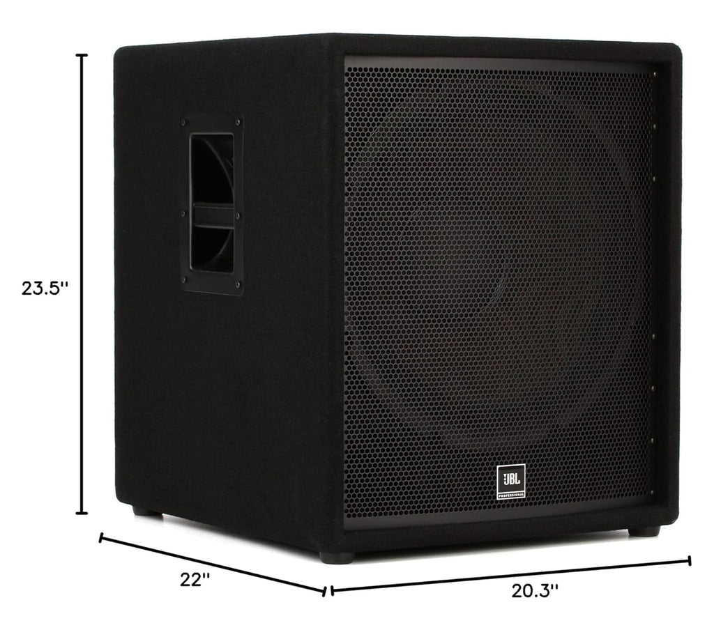Black 18-Inch Passive Subwoofer H76340
