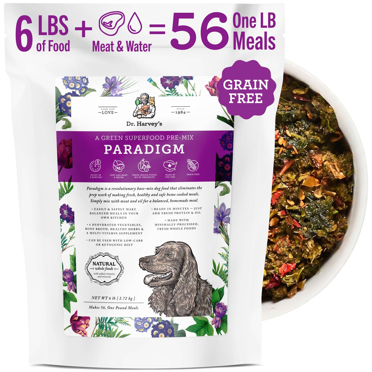 Green Superfood Base Mix for Dogs 6 lb M132527