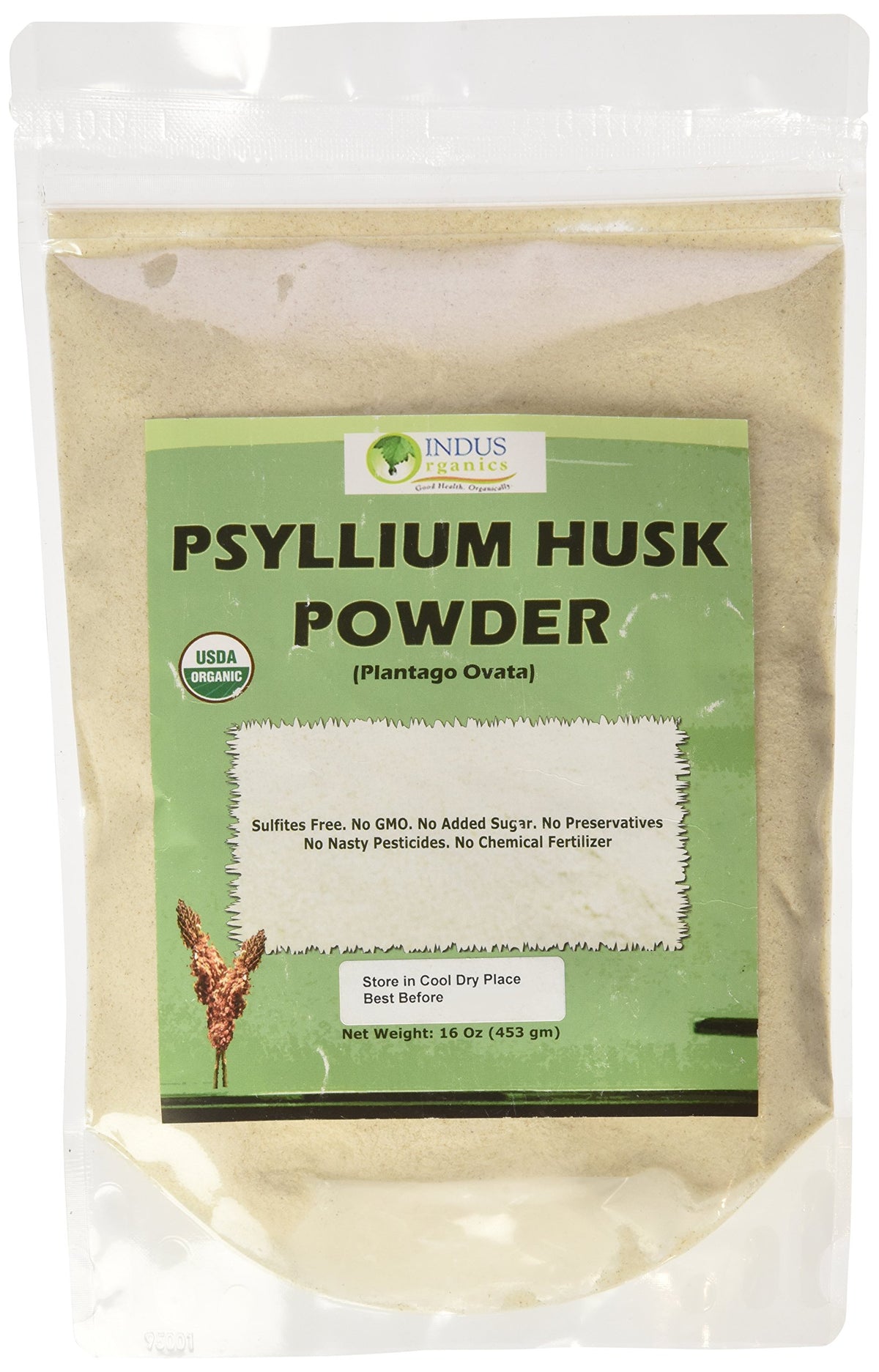 Psyllium Husk Powder 1 Lb Bag T2348