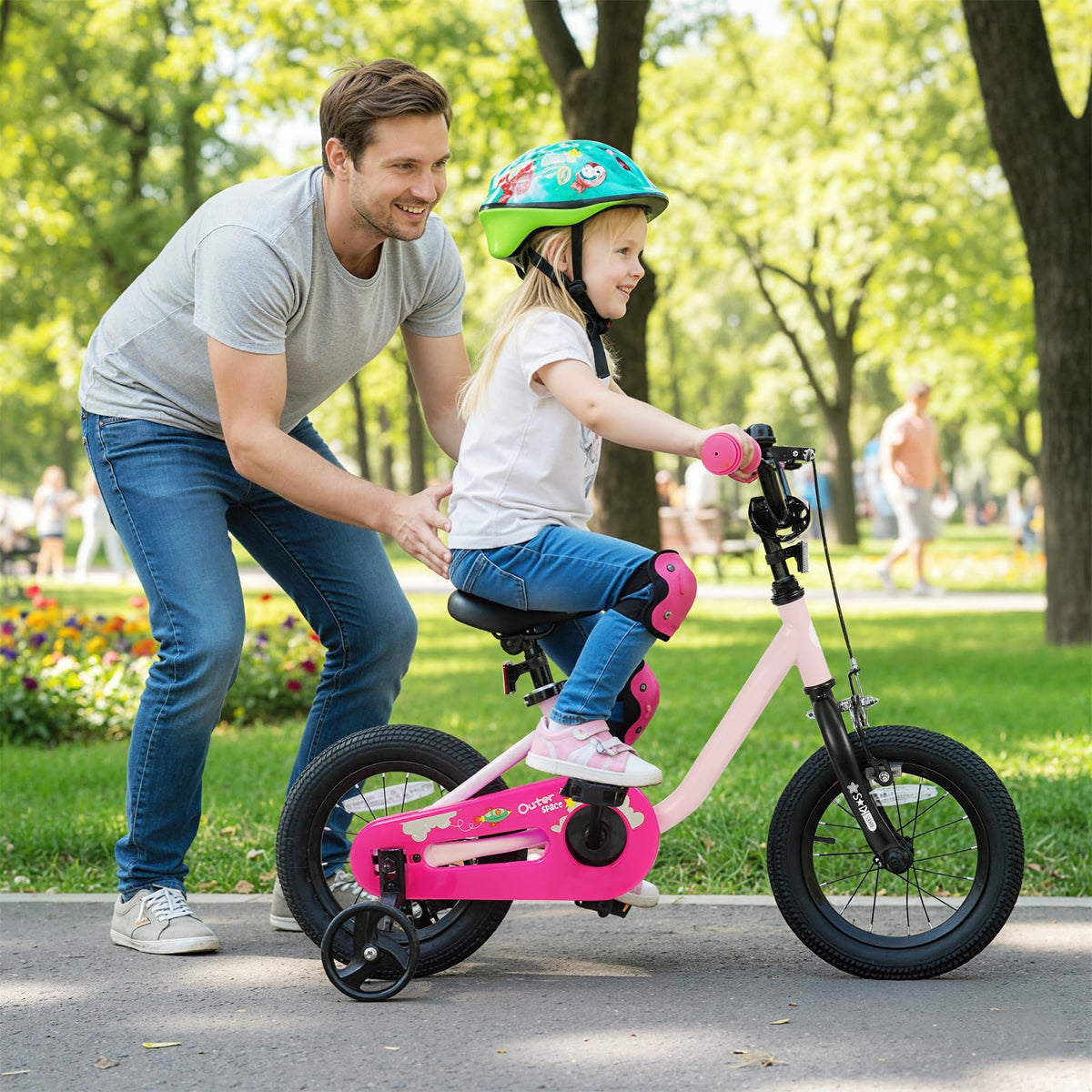 12 14 16 Inch Kids Bike with Training Wheels A40406