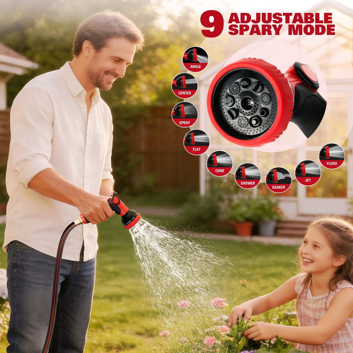 Retractable Garden Hose Reel 1/2" x 100 ft G820