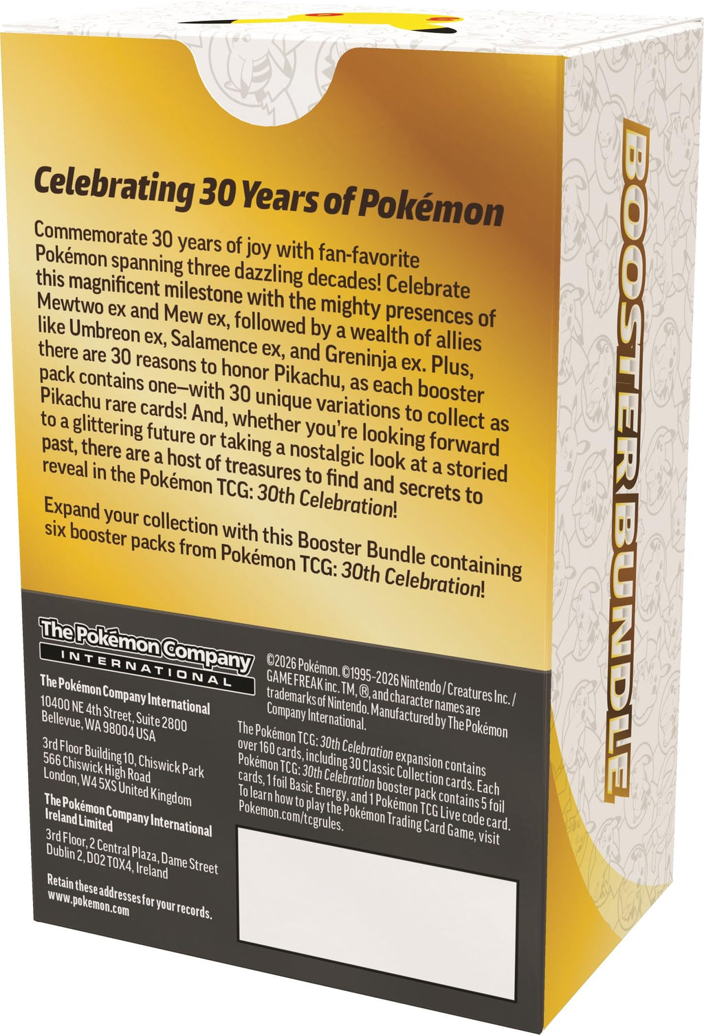 Pokémon TCG Booster Bundle N4401