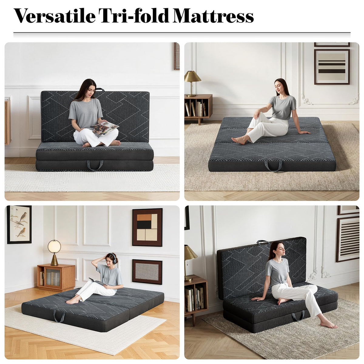 Folding Mattress Twin Size 6 Inch J11851