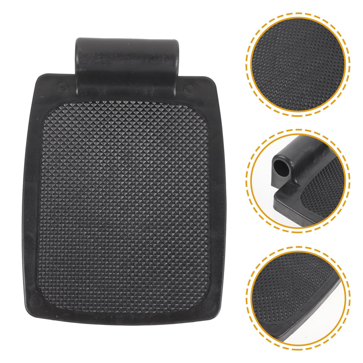 Wheelchair Footrest Pair Plastic Footplates R5676