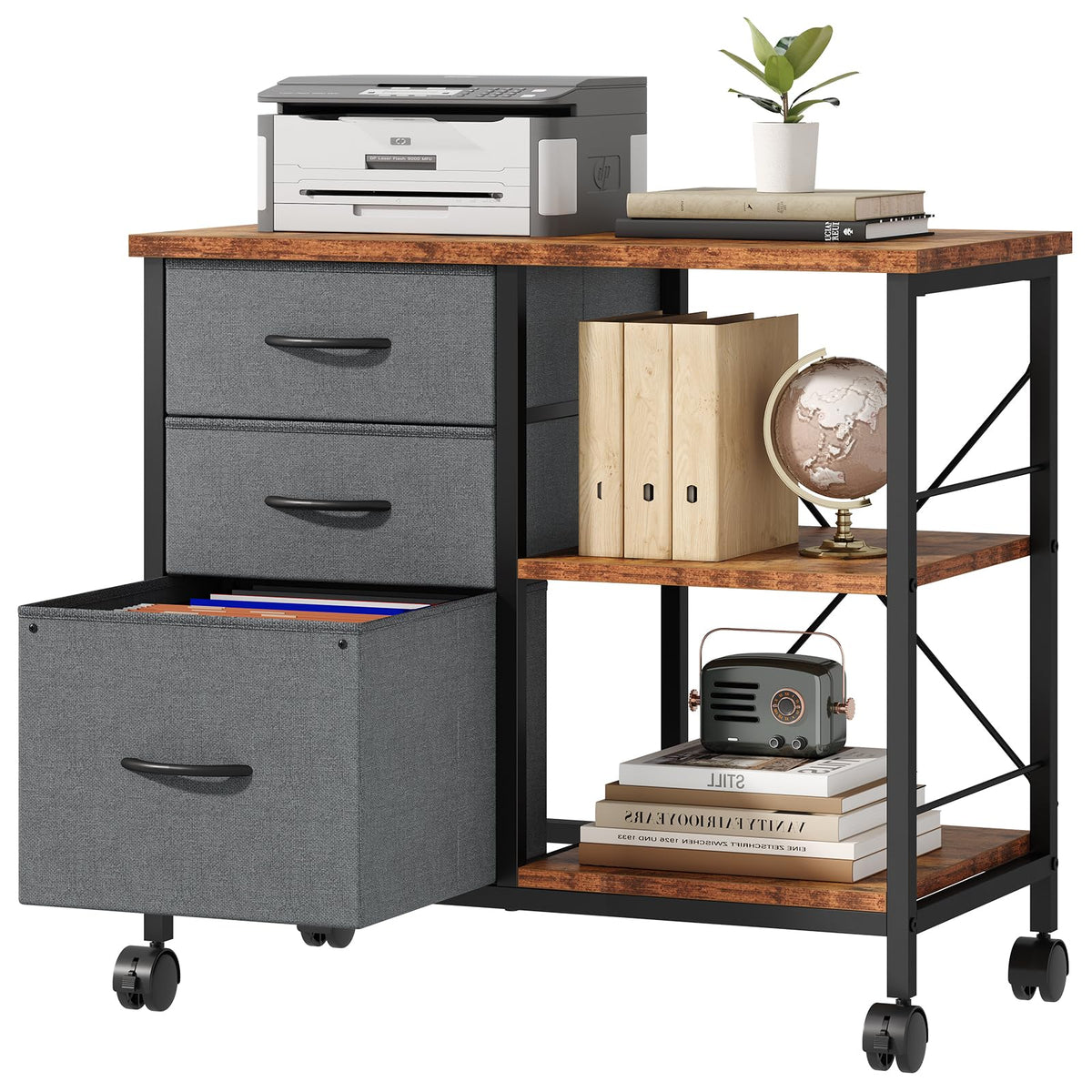 3 Drawer Mobile File Cabinet I837641