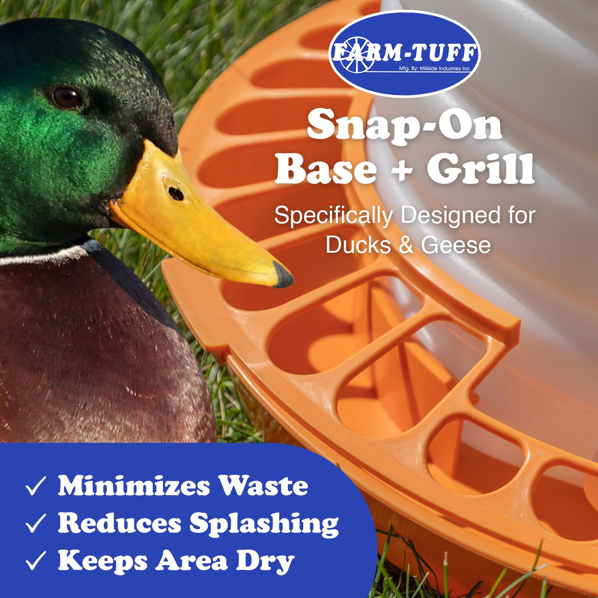 5 Gallon BPA-Free Plastic Poultry Waterer G636