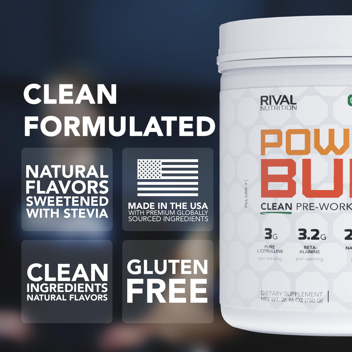 Watermelon Candy Pre-Workout Powder 30 Servings Z310