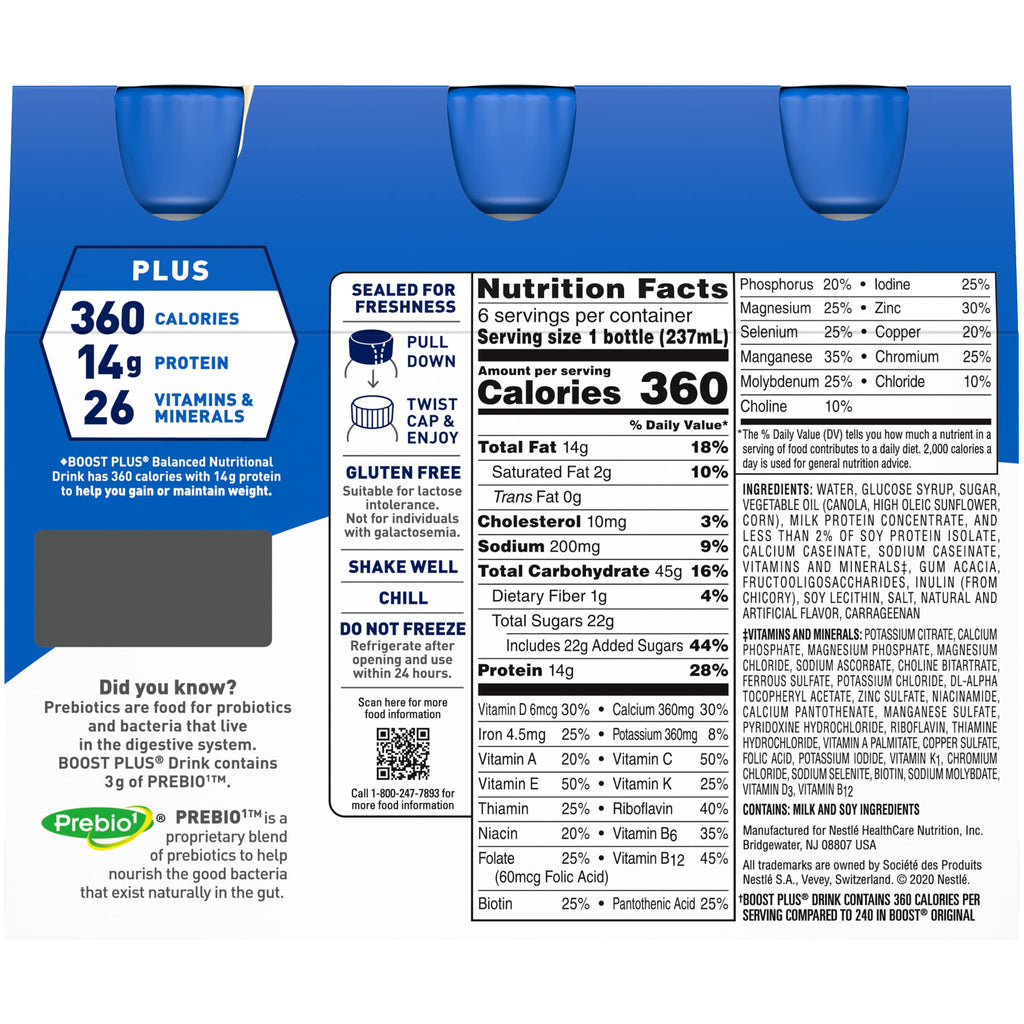 Vanilla Chocolate Nutritional Drink 8 Fl Oz Pack of 2 T211