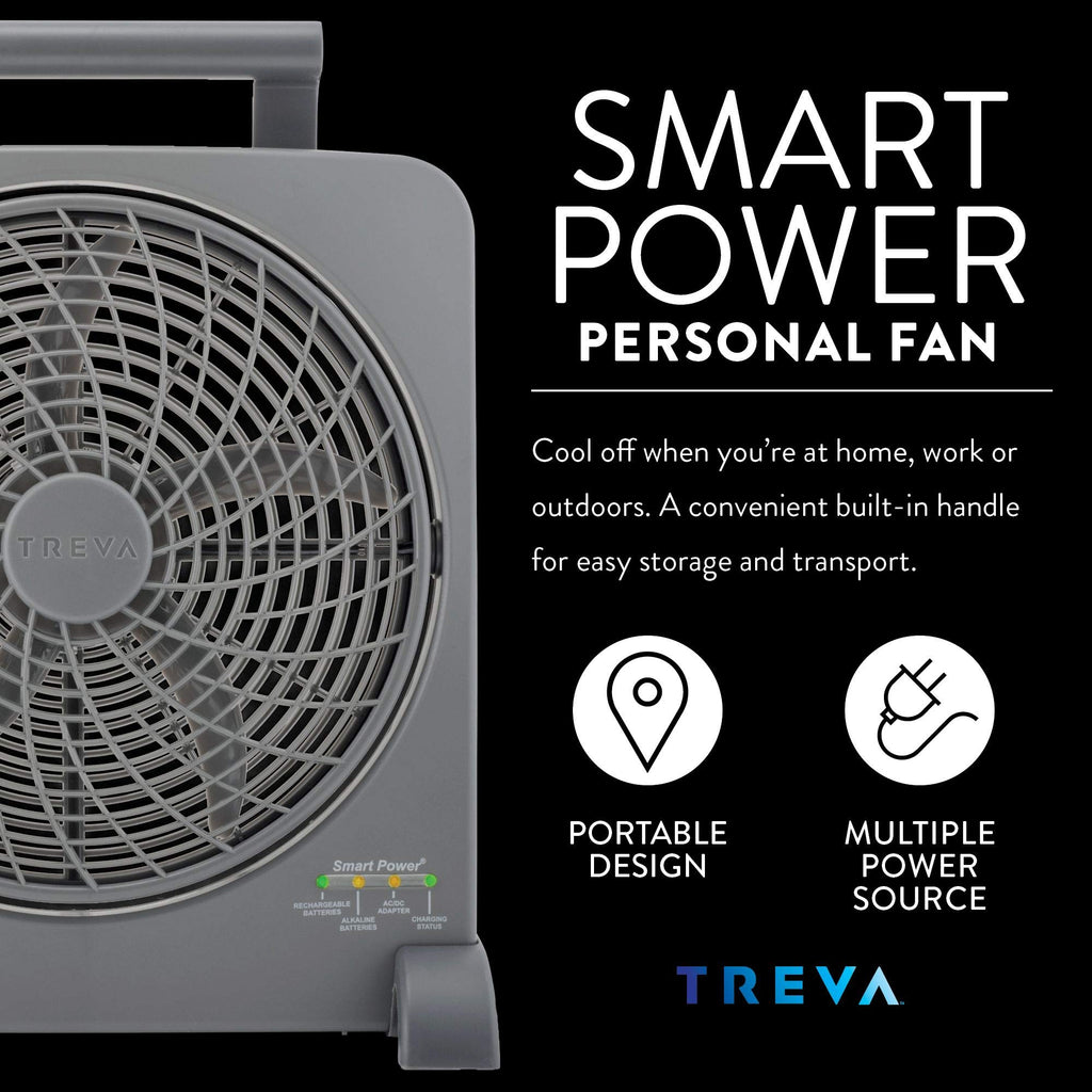 10 in Rechargeable Portable Fan R302
