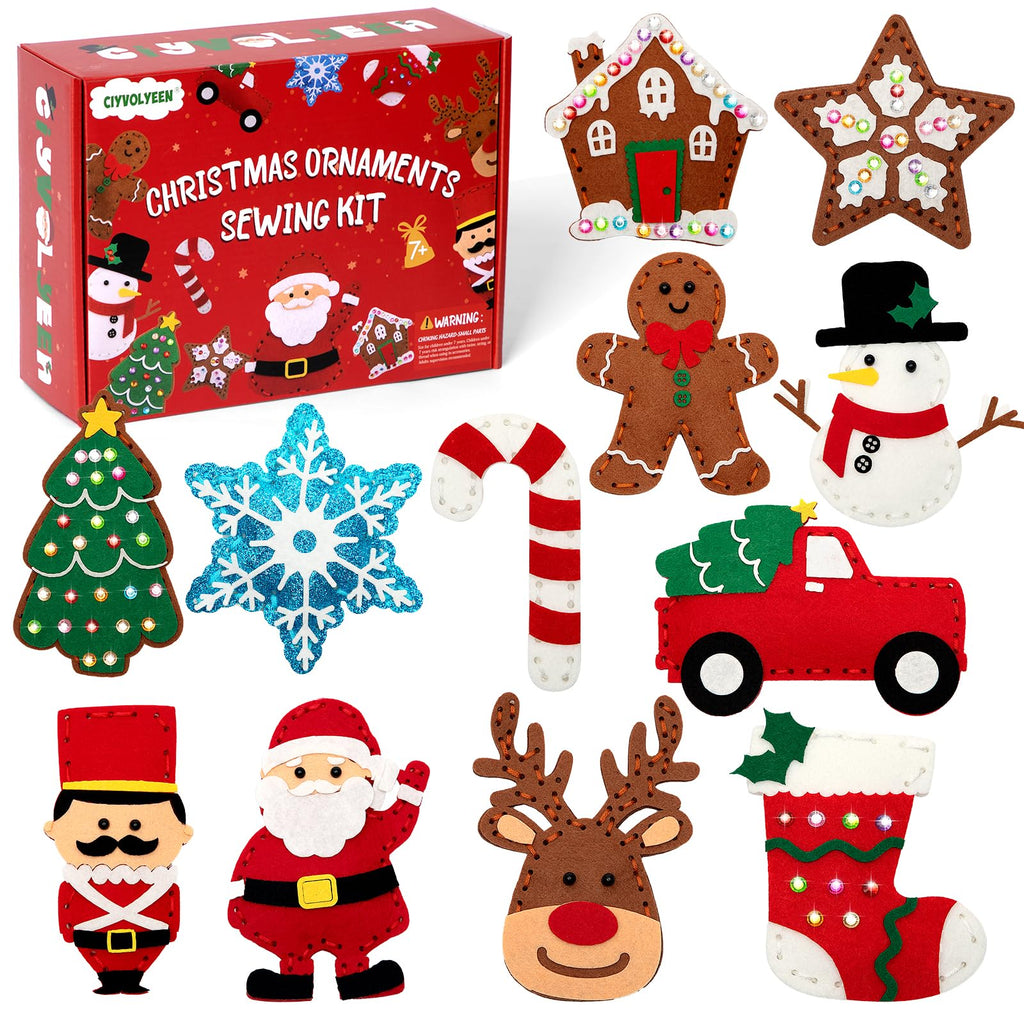 Christmas Sewing Kit for Kids S4256