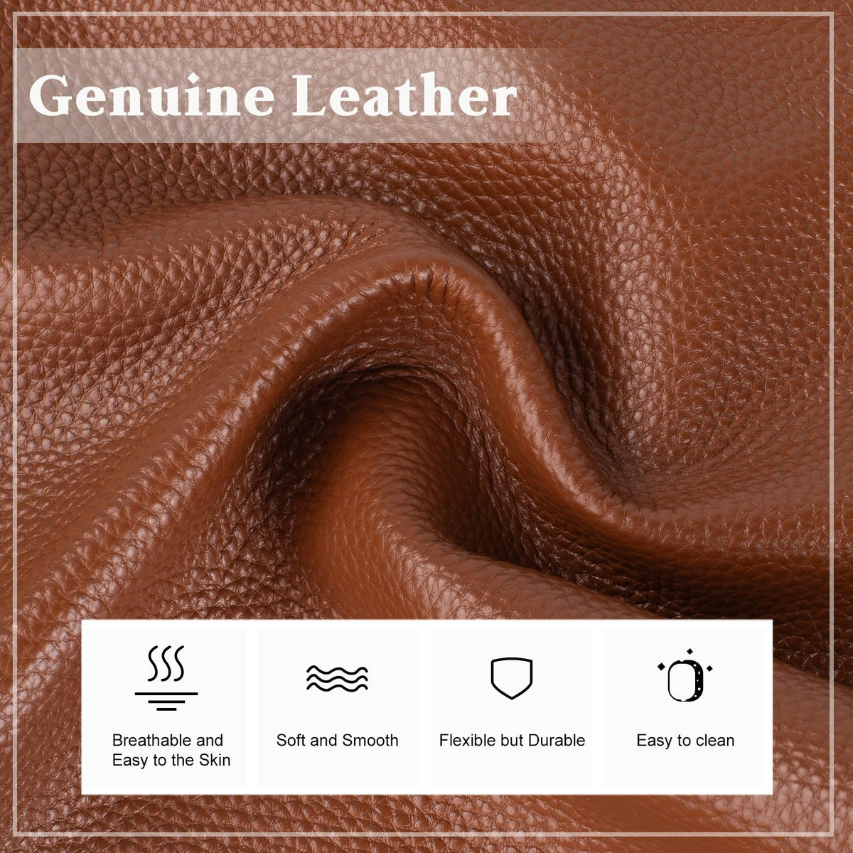 Small Genuine Leather Crossbody Bag T353