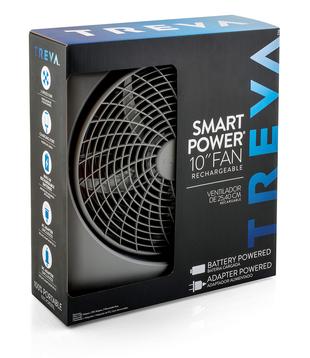 10 in Rechargeable Portable Fan R302