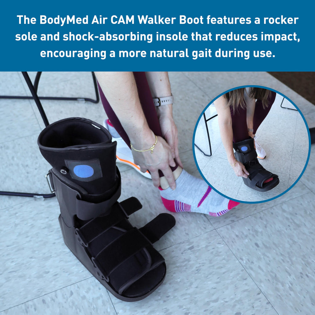 Medium 12.3" Tall Adjustable Walking Fracture Boot Q780