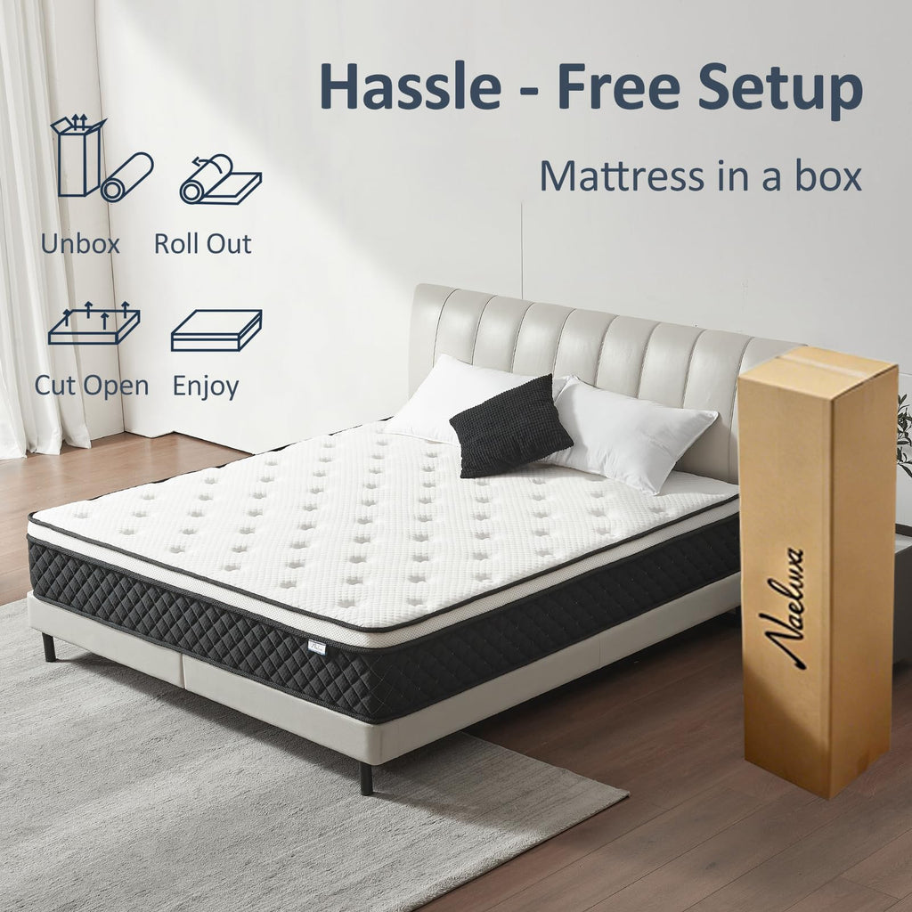Full Size 12 Inch Pocket Spring Mattress A747295