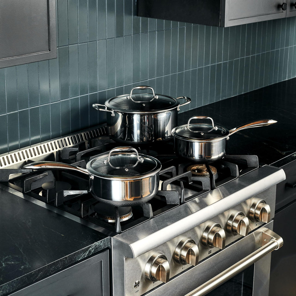 14-Piece Nonstick Cookware Set with Lids A766846