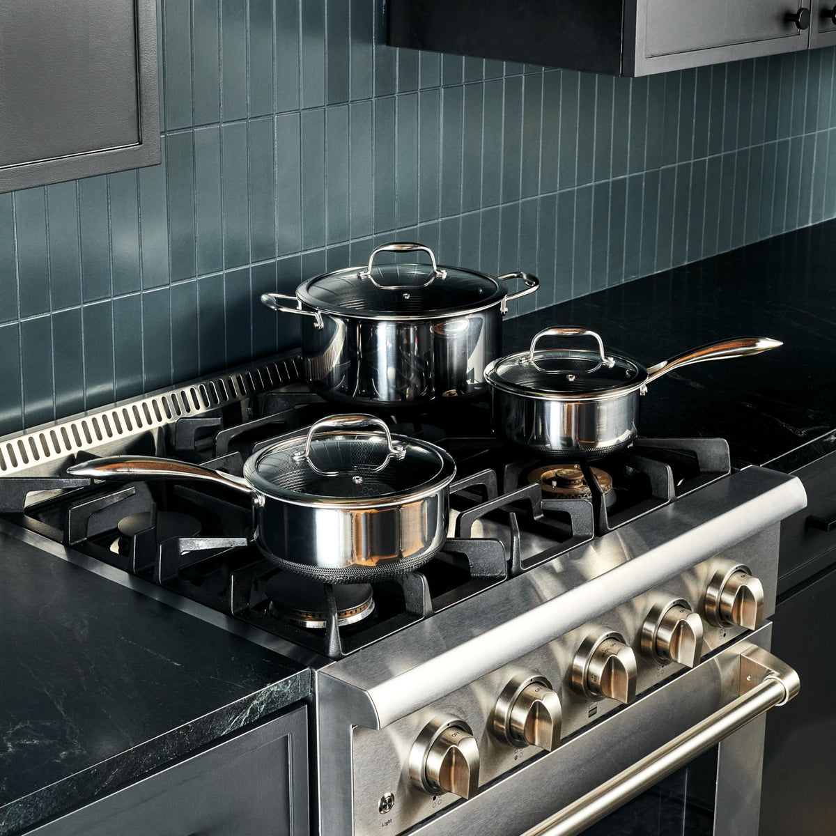 14-Piece Nonstick Cookware Set with Lids A766846