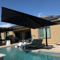 13' X 13' Navy Blue Cantilever Patio Umbrella L878
